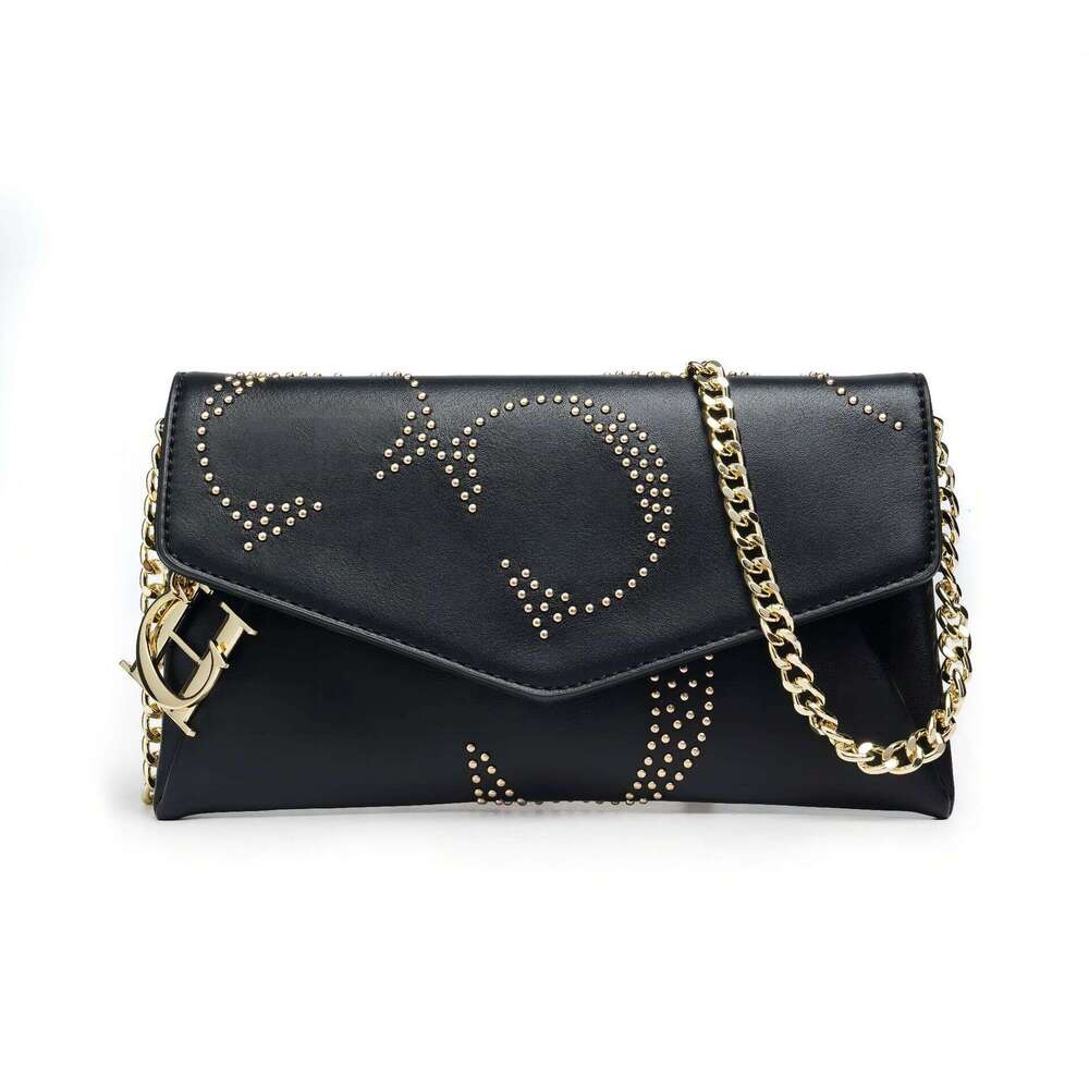 CHHC Popular Chain Lock Crossbody Long Simple Mobile Wallet Women's Single Shoulder Small Square Bag