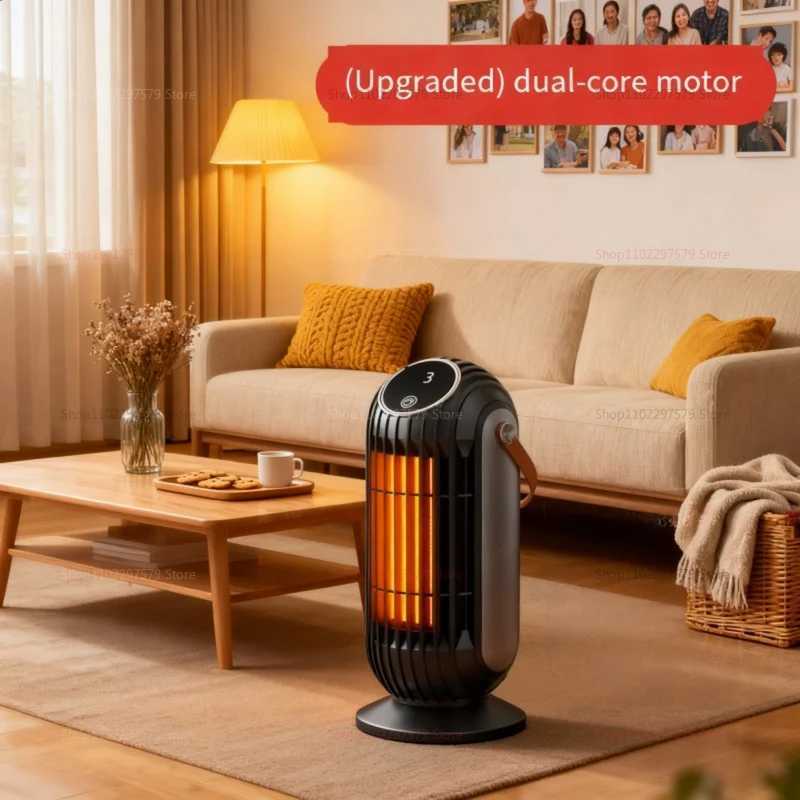 Home Heater Office Student Desktop Portable Electric Heate Mini Fast Heating Heater PTC Fever for Indoor Winter Fan Heater Y251113