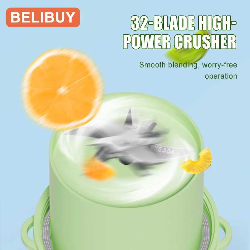 Mini Portable Blender Electric Juicer Fruit Mixers 2000mAh USB Rechargeable Smoothie Mini Blender Multifunction Juice Maker C251113