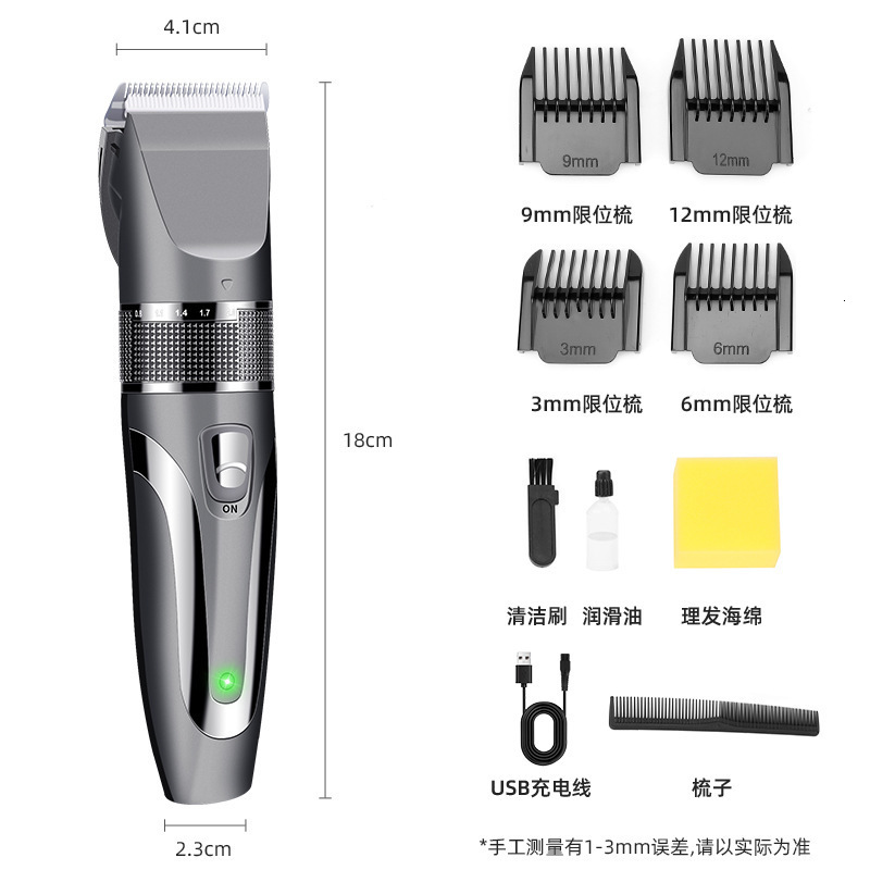 Electric Hair Clippers Men Professional kit USB Rechargeable Mens Barber Hair Cutting Machine Beard Trimmer For Men Kids 251103
