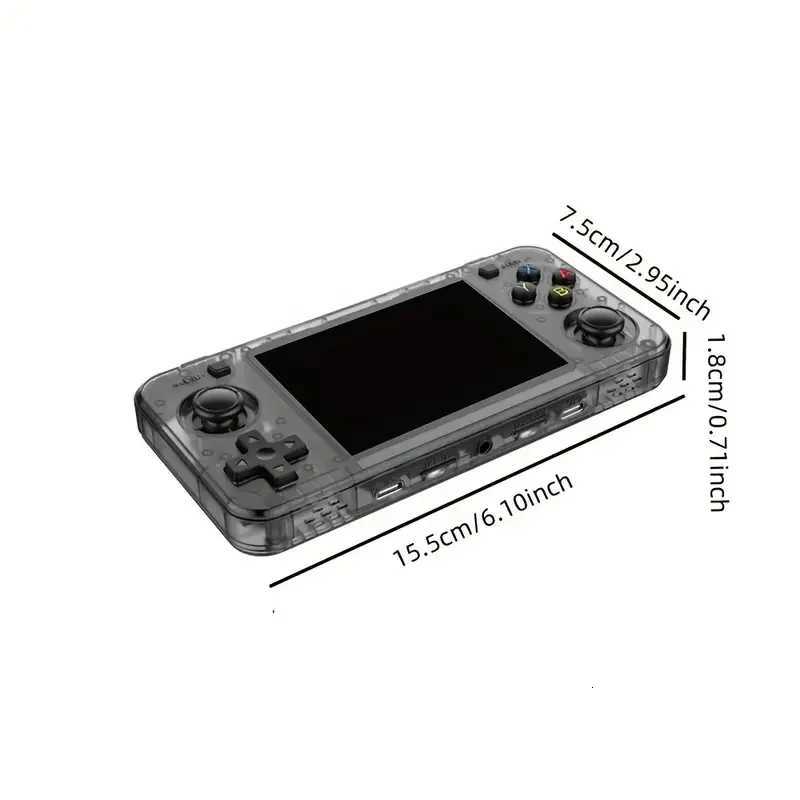 R36H Retro Handheld Console Open Source Linux System Classic Game Consoles 35 inch I Screen Portable Video PlayerW251113