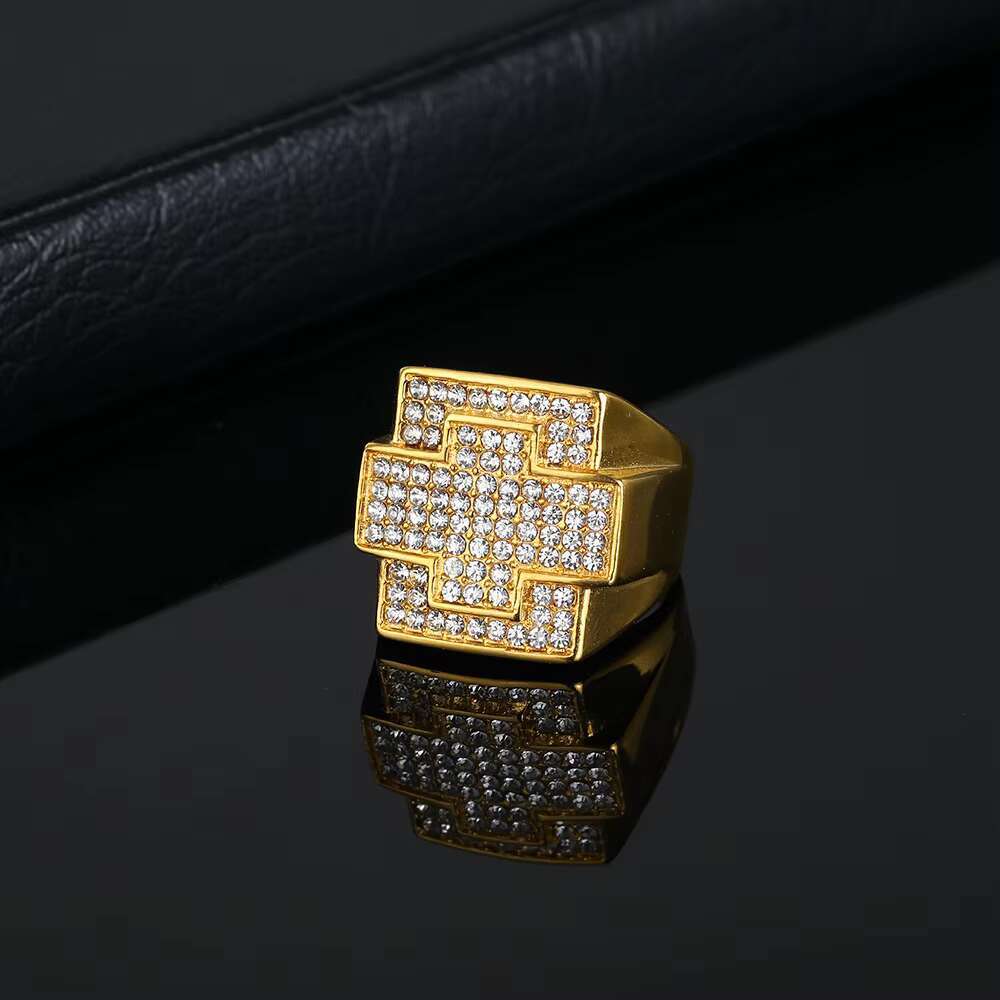 Latest New Mens Hip Hop Ring Stainless Steel Ring