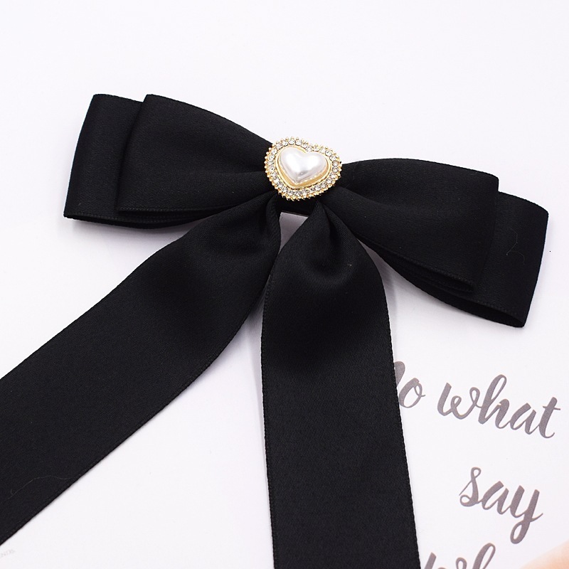 Korean Heavy Industry Hair Clip for Women Black Big Bow Hair Accessory for the Back of the Head Elegant and Graceful Spring Clip Hair Ornament 250711