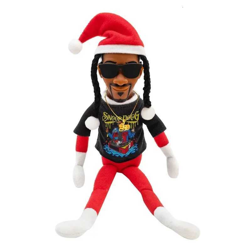 New Snoop Dogg Snoop on a Stoop Christmas Elf Doll 12 Plush Toys Shelf Decor Includes Elf Toy Tshirt Sunglasses and Necklace W251113