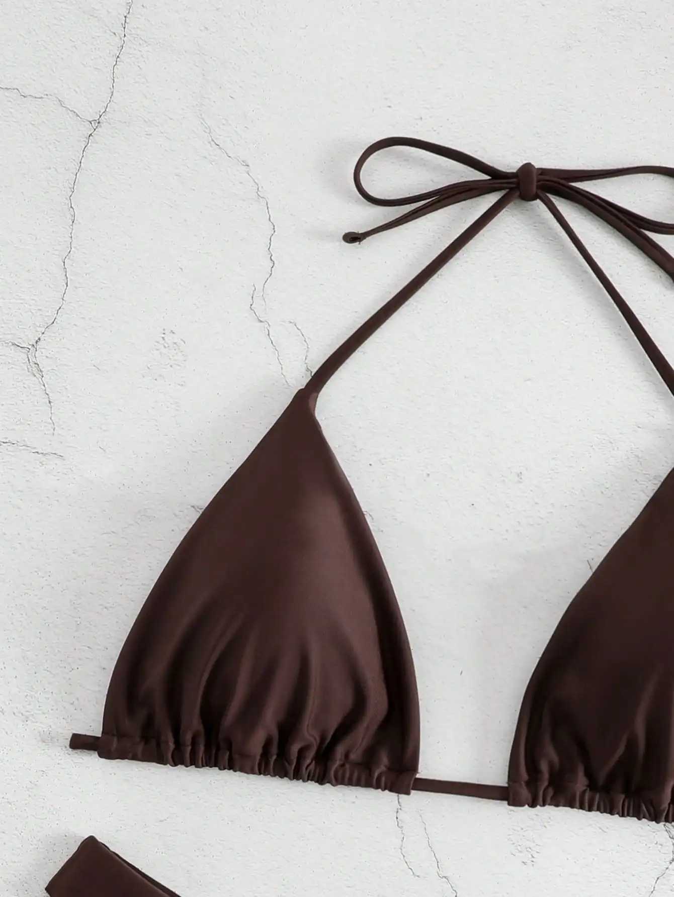 Two-Piece Womens Swimsuit Sexy Bikini Elegant Casual Womens SwimsuitW251113