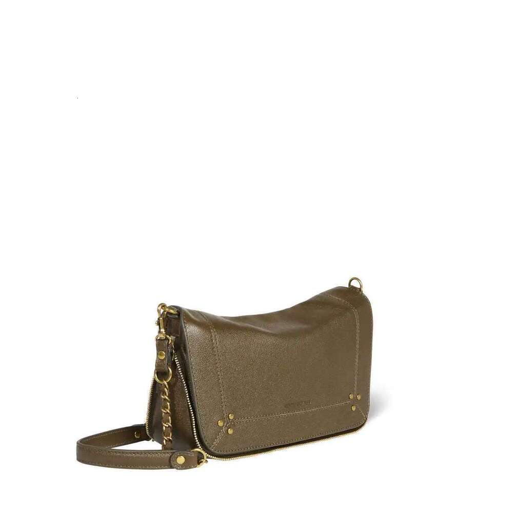 Women's Shoulder Or Cross Bag Removable Belt Braided And Adjustable Chain In Closed With Magnetic Leather Flaps