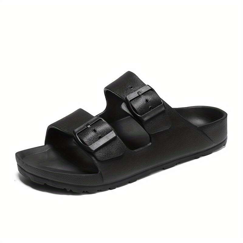 Men's slippers sandals designer djustable Buckle Trendy Lace Free Slide Sandals, Casual Walking Shoes With Straps high quality