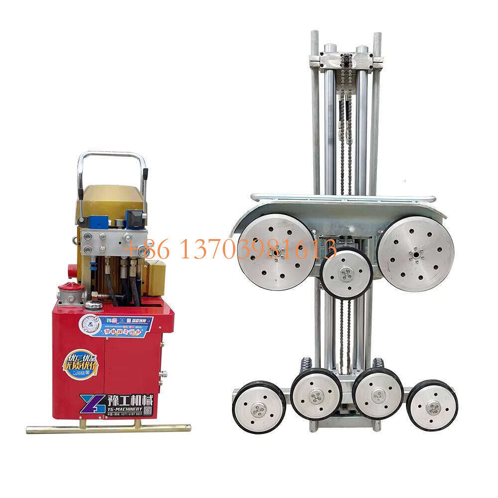 30Kw Hydraulic Concrete Wall Saw Rope Saw Double Motor Stone Cutter Portable Diamond Wire Saw