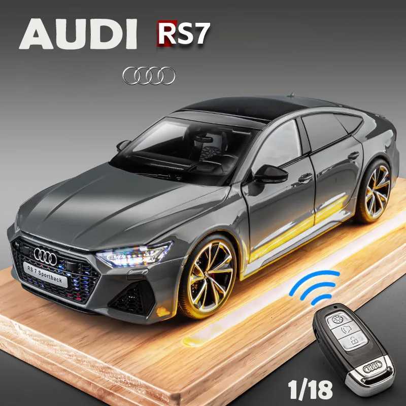 Simulation 118 AUDI RS7 Sportback Alloy Car Model Children Toy Vehicle Collectibles Miniature Voiture Home Decor Birthday Gift C251112