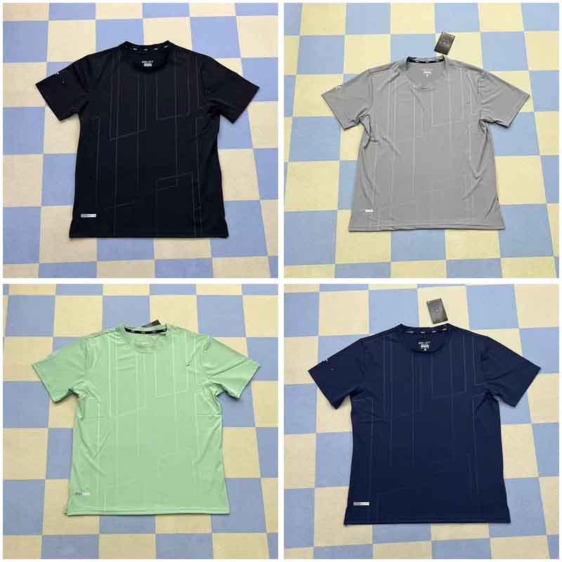 Fashionable and casual summer men sports technology Tshirts designer Tee gym training shorts quick drying breathable Sportswear Basketball Joggertees