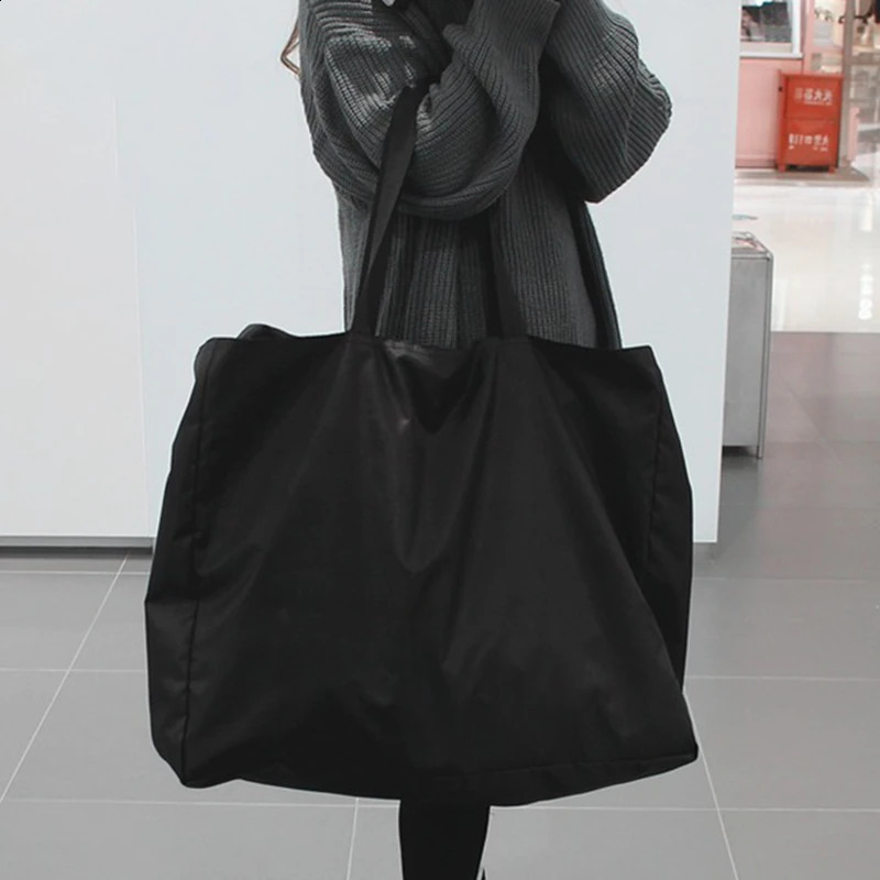 Large capacity handheld bag solid color storage practical travel pregnant womens enrollment and delivery handbag 250409