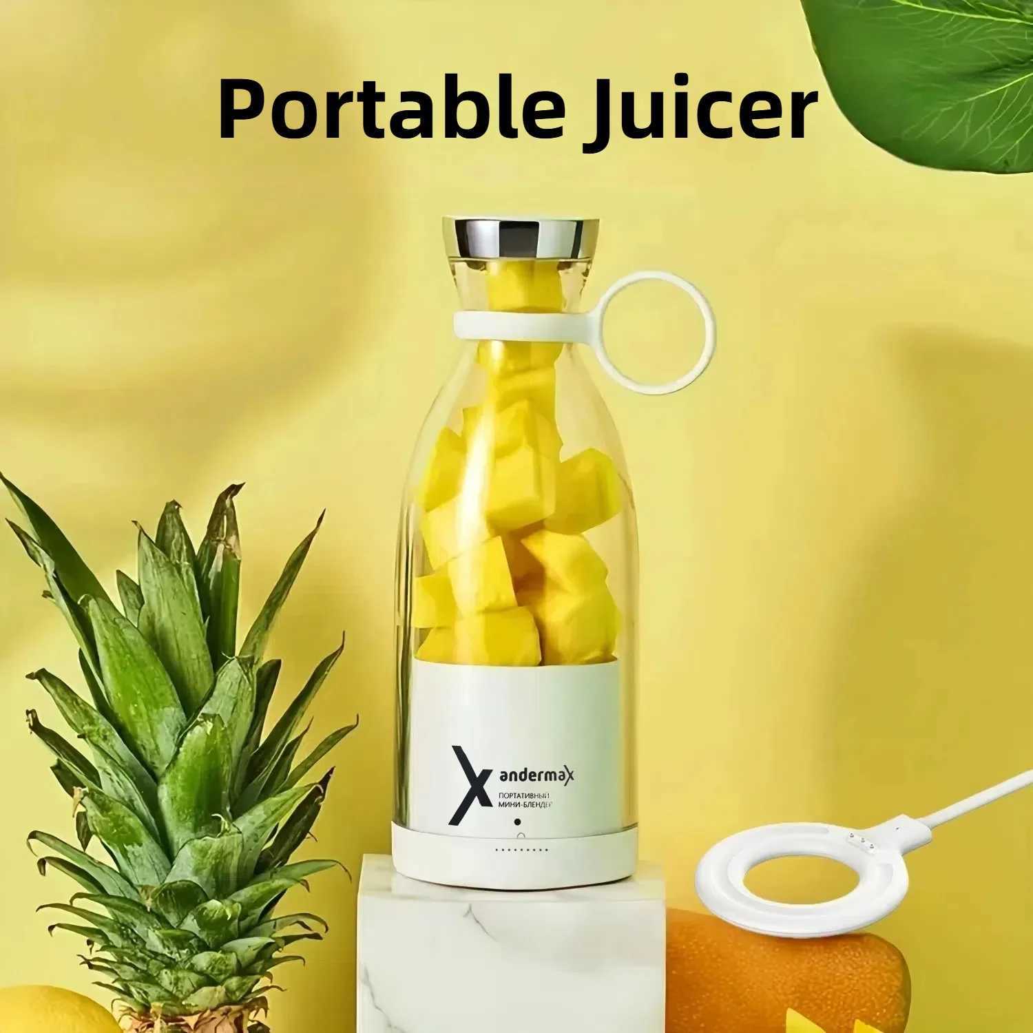 Portable Electric Juicer Blender Usb Mini Fruit Mixers Juicers Fruit Extractors Food Milkshake Multifunction Juice Maker Machine C251113