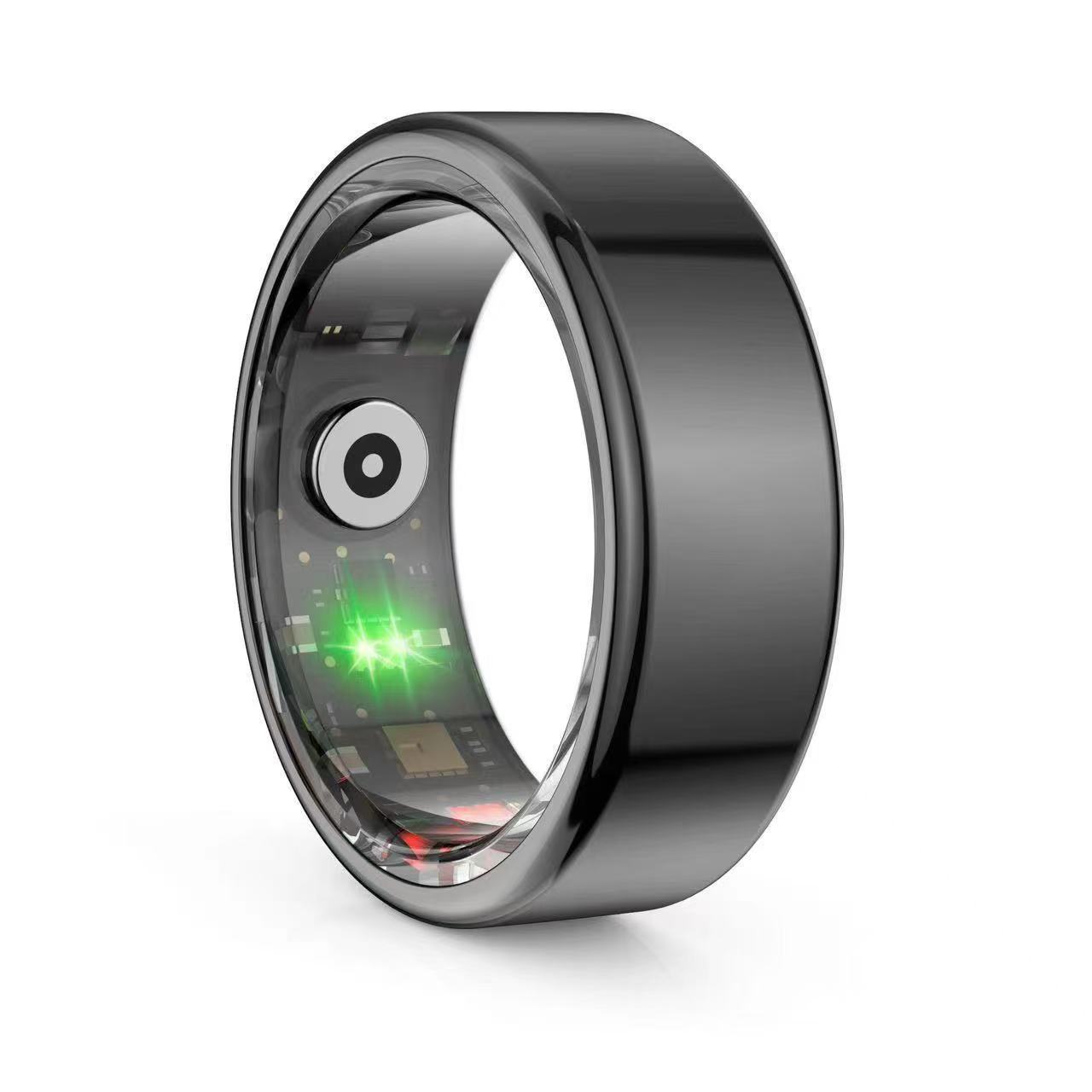 Wireless Smart Fitness Tracker Ring Health Monitoring Ring Real-Time Tracking Step Counter smart ring Health Tech Compatible Apps