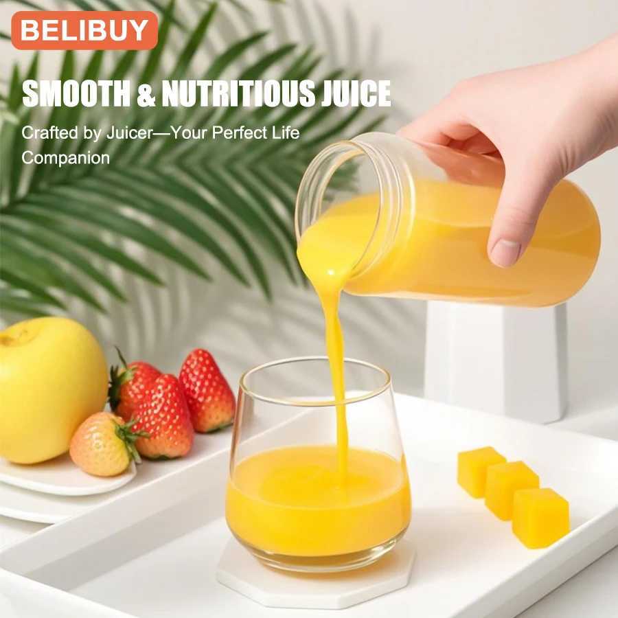 400ml Portable Juicer Blender Electric Fruit Juicer USB Charging Lemon Orange Fruit Juicing Cup Smoothie Blender Machine C251113