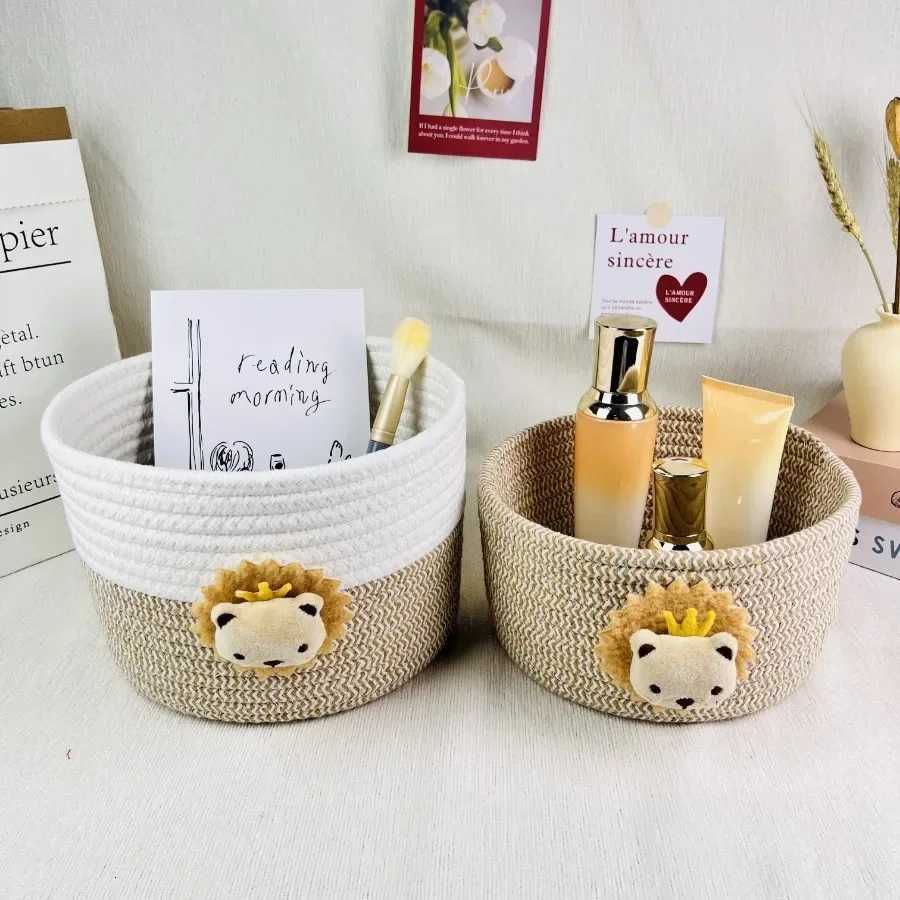 Mtipose Storage Basket Living Ro Sundries Organizing Box Save Space Necessary Cosmetic Organize Deposit Pouch Product Y251112