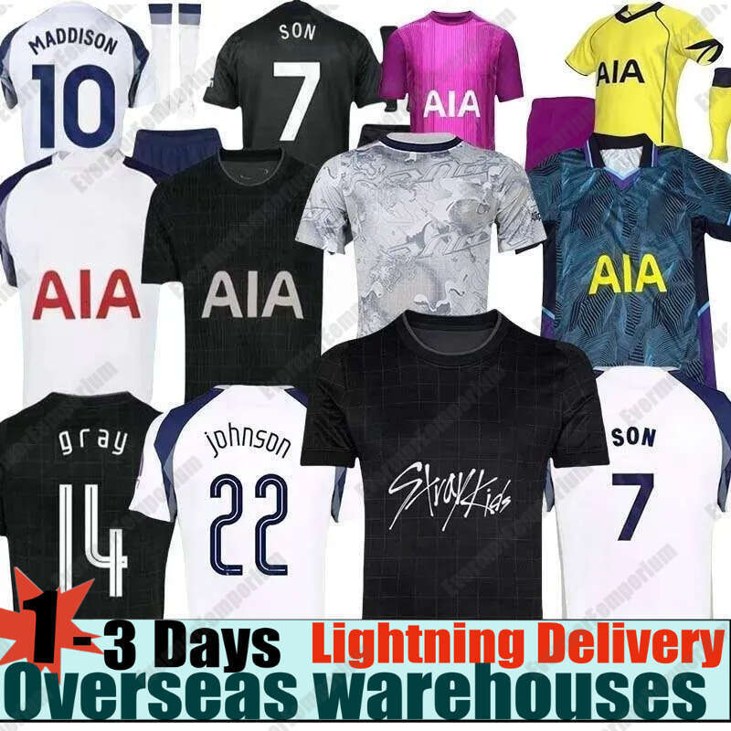 25 26 MADDISON SON WERNER Soccer Jerseys 2025 2026 KULUSEVSKI VELIZ VAN DE VEN Football Kits Shirts Men Kids Goalkeeper Pre Match Tottenham Jersey
