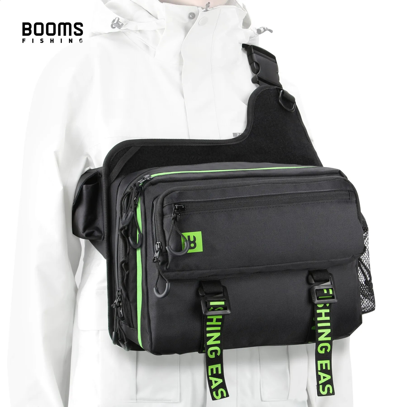 Booms Fishing IB1 High Capacity Rod Storage Bag Large Freshwater Backpack Carpishing Professional Equipment 250410