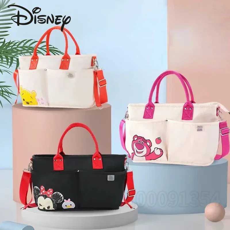 Disney Mickey New Diaper Handbag Cartoon Diaper Bag Fashion Diaper Bag Crossbody Bag Multi Functional Portable Large CapacityXJ250412