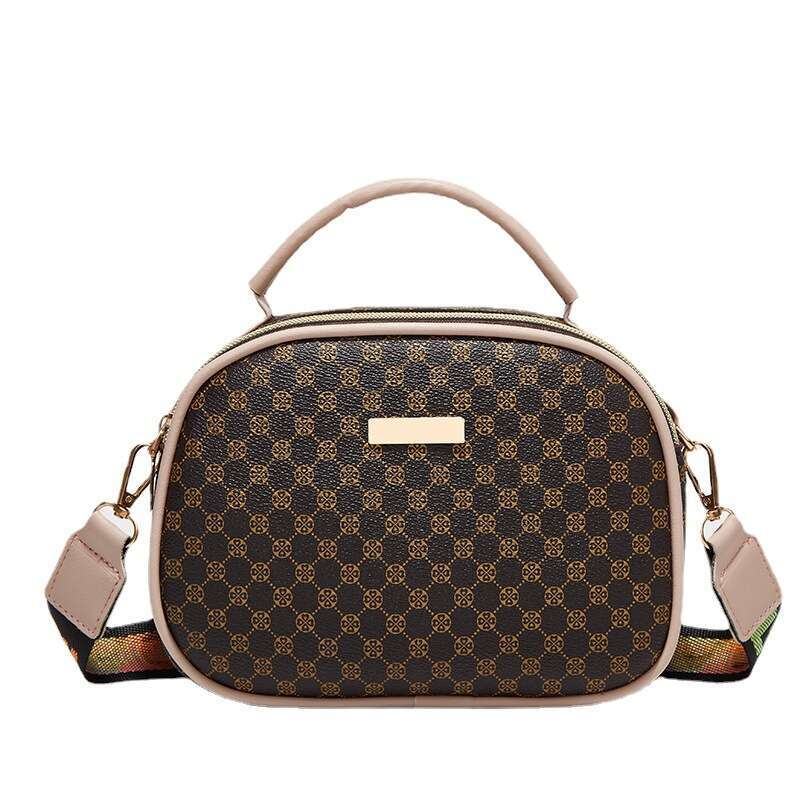 2023 new Fashion versatile handbag Printed shoulder Women's crossbody bag