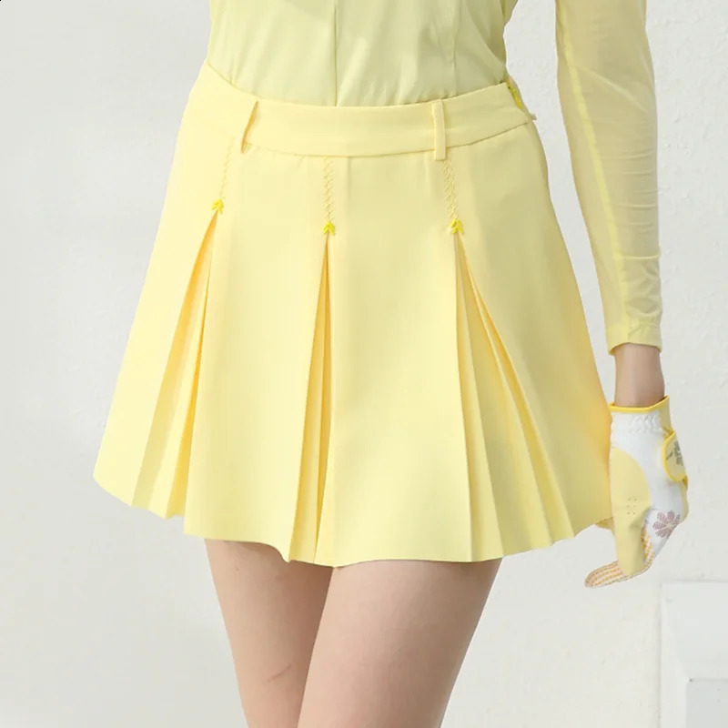 Golfist Women Golf Skorts Tennis Skirts Athletic High Waisted with Invisiable Pocket Inner Shorts Sport Workout Pleated Skirt 250411