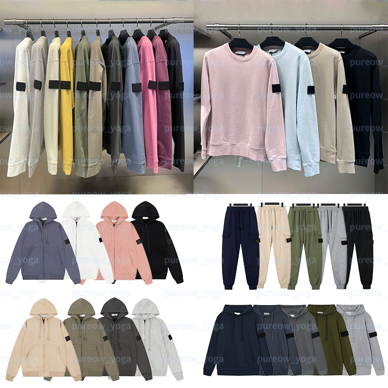Designer Mens Jumper Zip Up Hoodie Sweatshirt Hoodie Men Cargo Pants Pullover Tracksuit Autumn Hoodies Womens Long Sleeve Sweater Compass Tops Size S-XXL
