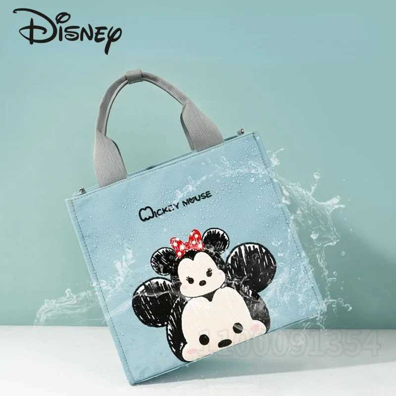 Disney new dial bag handbag luxury brand fashionable baby dial bag large capacity cartoon baby stroller bag multifunctionalXJ250412