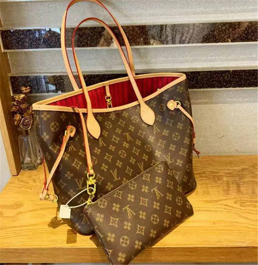 Designer Bags 2pcs High qualitys Women bags Luxurys woman Handbags Ladies Designer Composite Bags Lady Clutch Bag Shoulder Tote Female Purse fashion