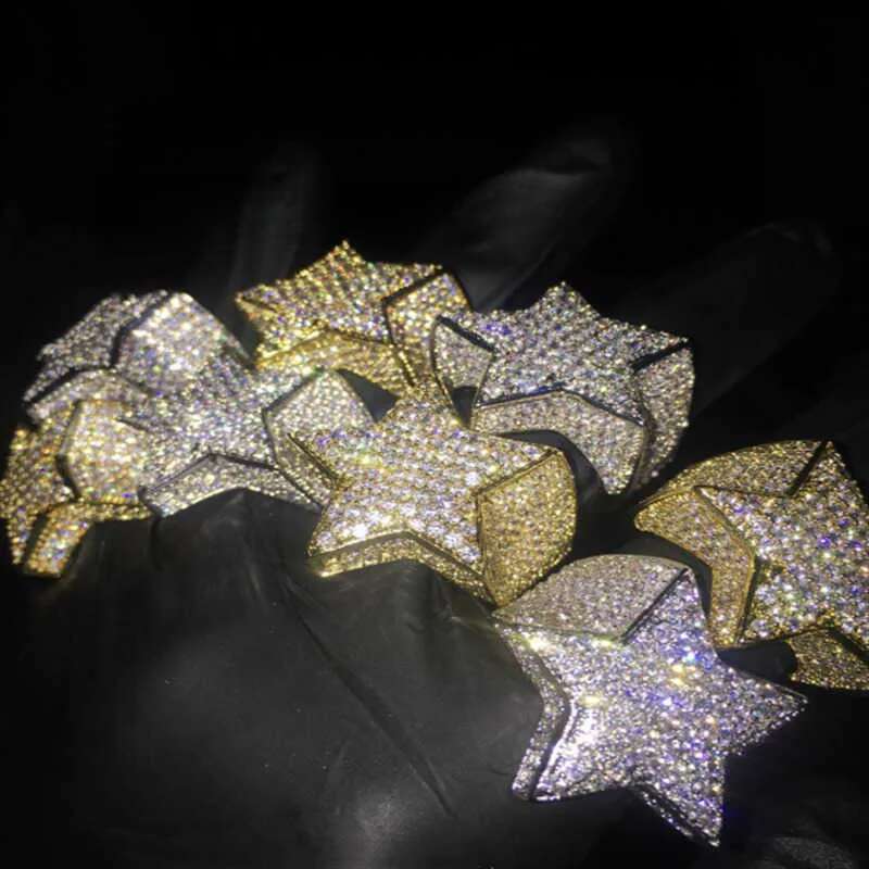 Sterg Sier VVS Moissanite Dia dia rings for men moissanite ring