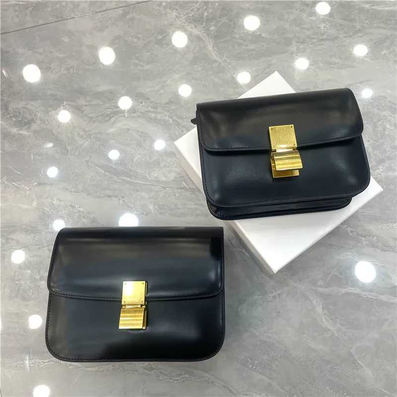 High end genuine leather tofu bag 2025 new retro small square bag super popular single shoulder crossbody bag for womenW251112