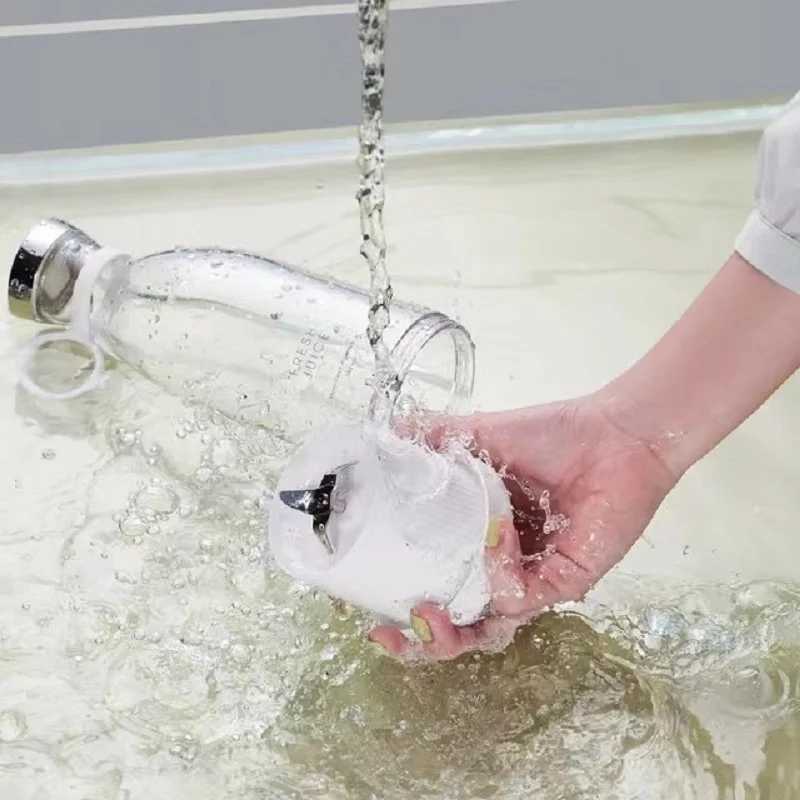 Portable Blender Juicer 350ML Mixeur Wireless Rechargeable Mini USB Juicer Cup Fruit Mixer Travel Bottle Smoothie Extractor C251113