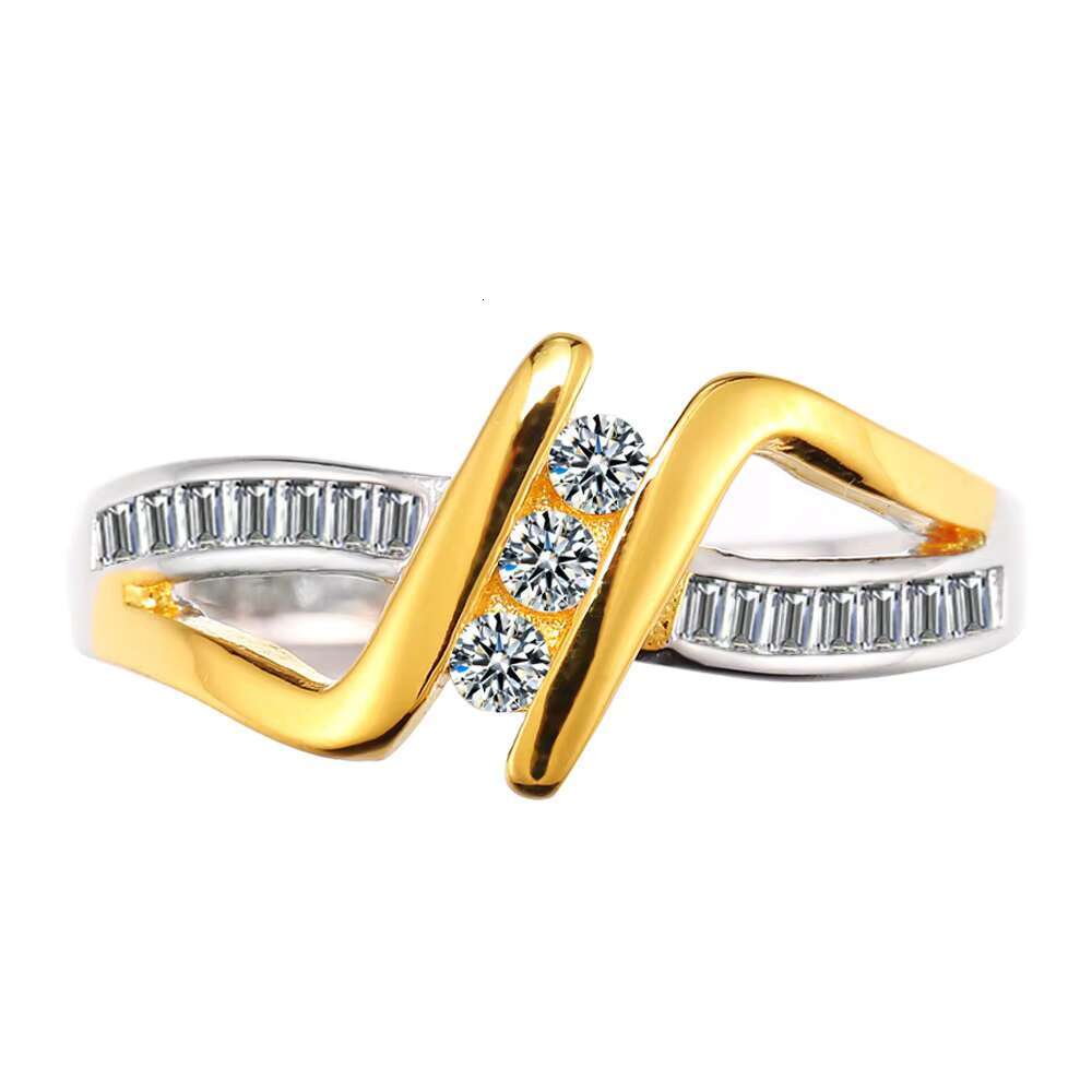 Hip Hop Rings Jewelry Engagement Ring With Zircon Jewelry Women Wedding Rings