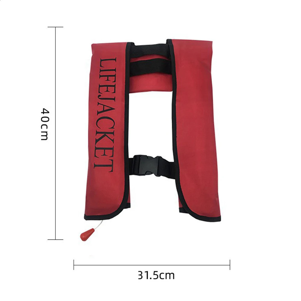 Automatic Inflatable Life Jacket for Adult Portable Survival Jacket Professional Swimming Vest Water Sports Swimwear 250411