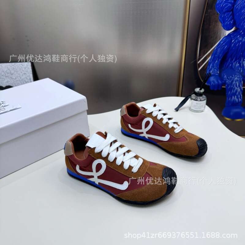 Designer Trendy Color-Blocked Women's Sneakers with Forest Green Tone Couples Styles