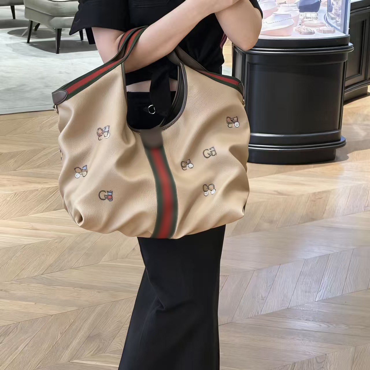 Shopping bag Designer Genuine Leather Women Handbags Beach Handle Tote Bag Fashion Handbag Shoulder Travel Crossbody Casual Totes