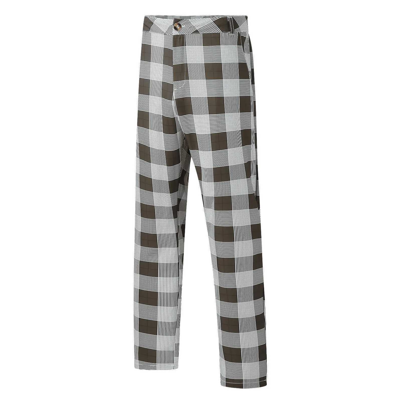 Sports pants cargo pants mens plain weave party suit pants elastic leg pants with pockets mens clothing sports pants runnersXJ250412
