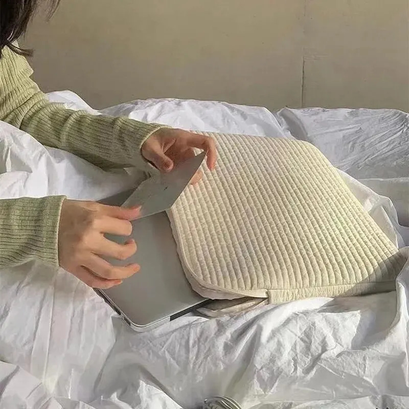 Cute Laptop Sleeve Bags 11 12 13.3 13.6 14 15.6 Inch Computer Case Bag Zipper Notebook Pouch for Ipad HP 250407