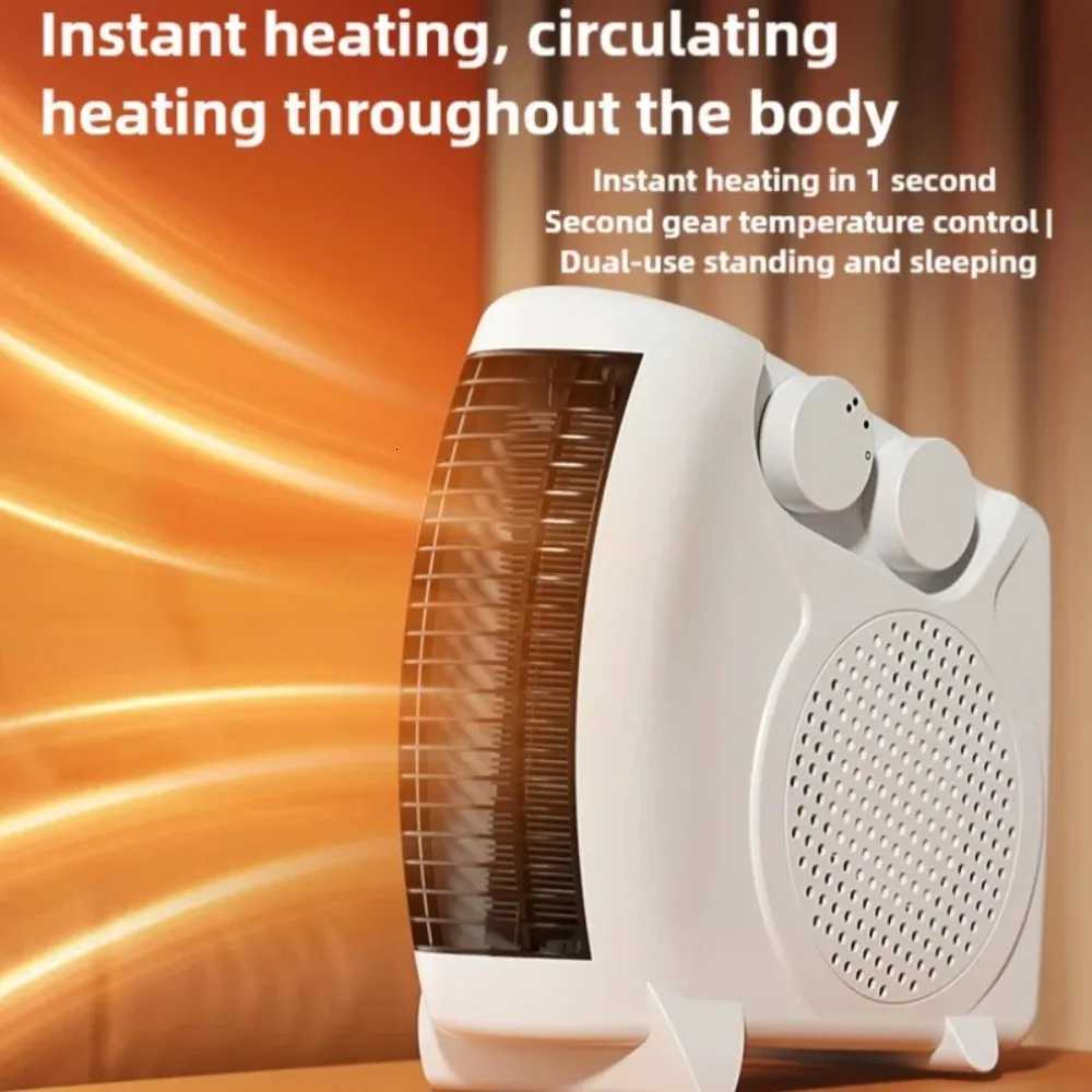 Portable Heater Winter 600W High-power Fast Electric Heating Heater Home Two-stage Adjustable Silent Small Sun Electric Heater Y251113