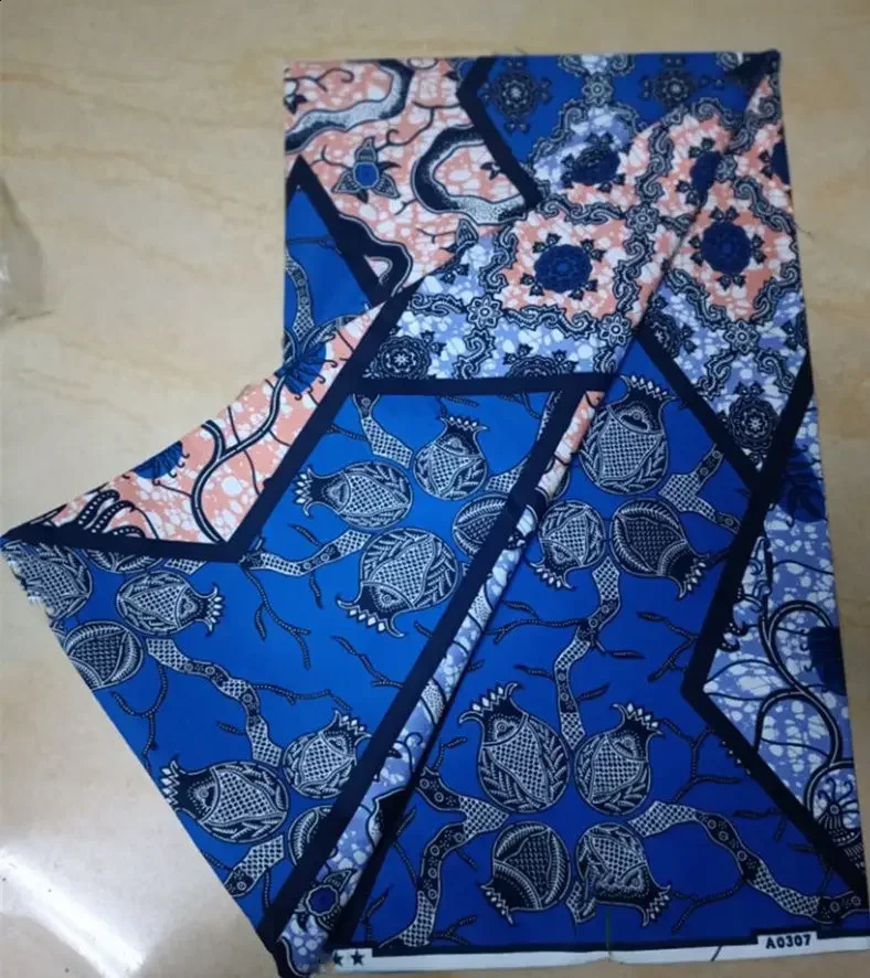 Latest African Veritable d Real wax prints fabrics Ankara style soft cotton fashion pagne dress loincloth 250407
