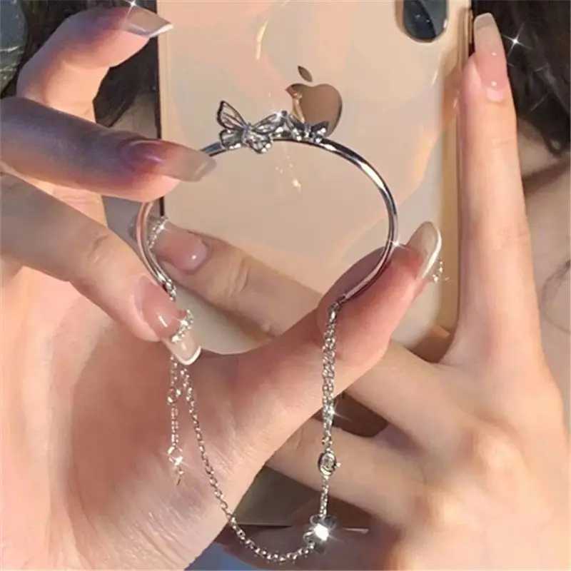 Personalized Sweet Artistic Temperament Bracelet Adjustable Bracelet Cute Womens Bow bracelet Cuff bracelets for women luxuryC250411