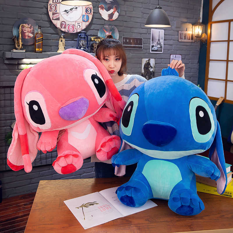 Stitch Doll Large Plush Toy Large Stitch Cloth Doll Lover Gift Big Ears Plush Y250412UO1R