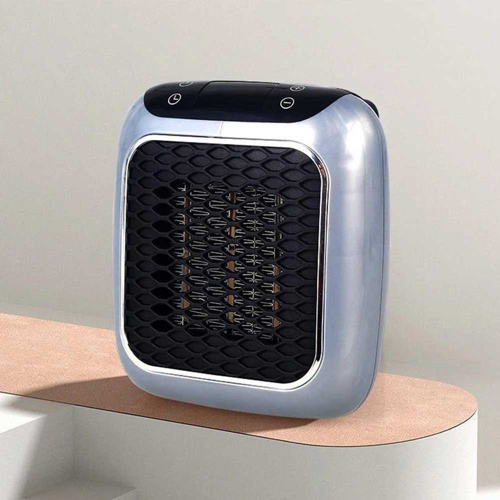 2-in-1 Plug In Heater Space-Saver Wall Mountable or Portable Mini Heater with Quiet Operation for Personal Spaces Y251113