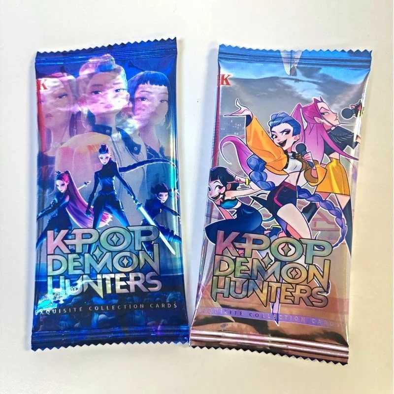 150pcs KPop Demon Hunters Collectible Cards Advanced Laser HUNTR/X Trading Card Set Premium Flash Cards for Anime Fans Z251111