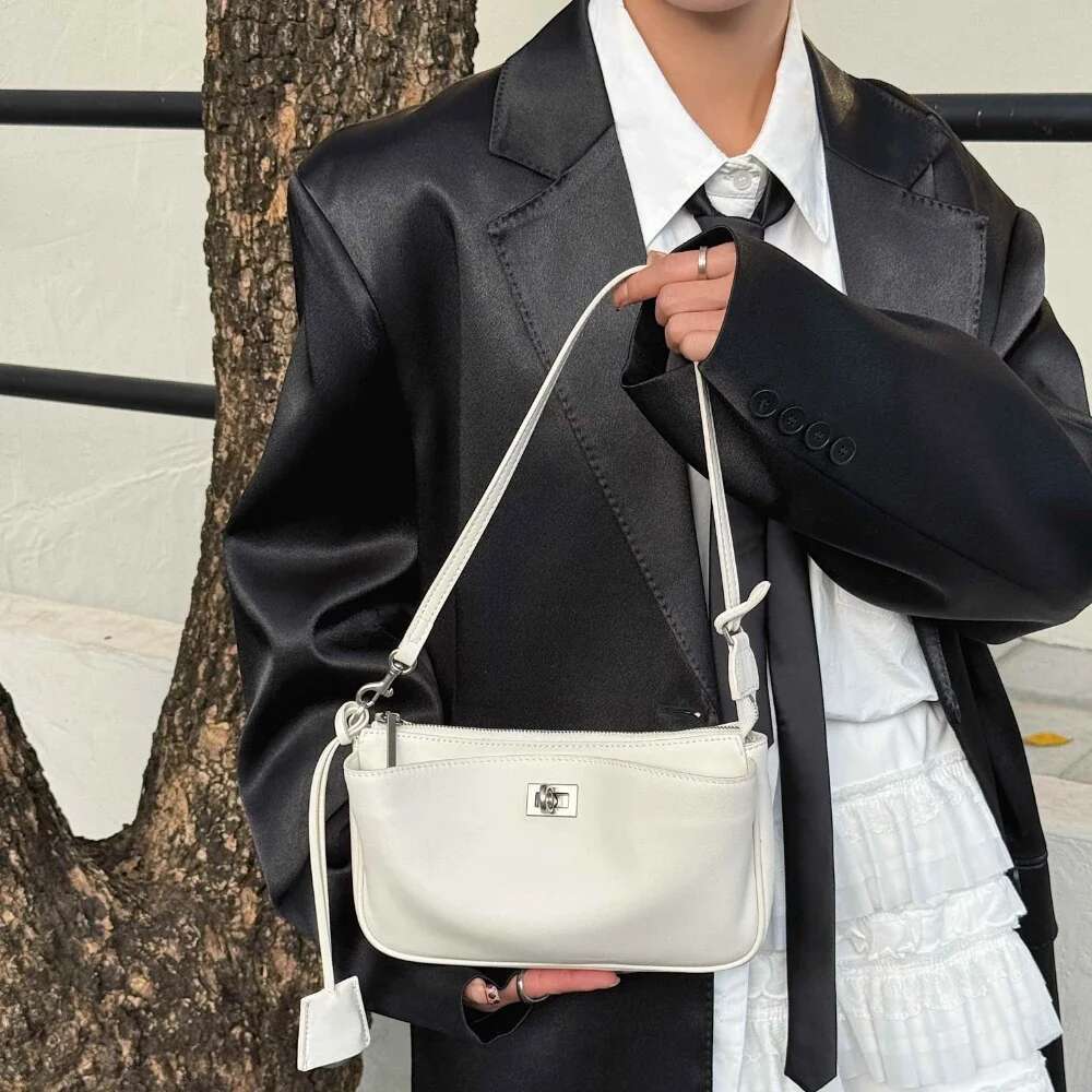 Motingsome Designer Bags Genuine Leather Bag Woman Fashion Spring Purses Crossbody Mini Tote Underarm Messenger Handbag