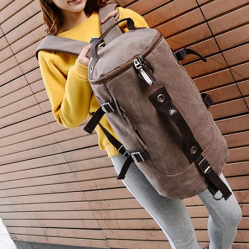 New Travel Mountaineering Men Camping Backpack Hiking Outdoor Sports Bucket Round Trekking Rucksack Traveg Bag
