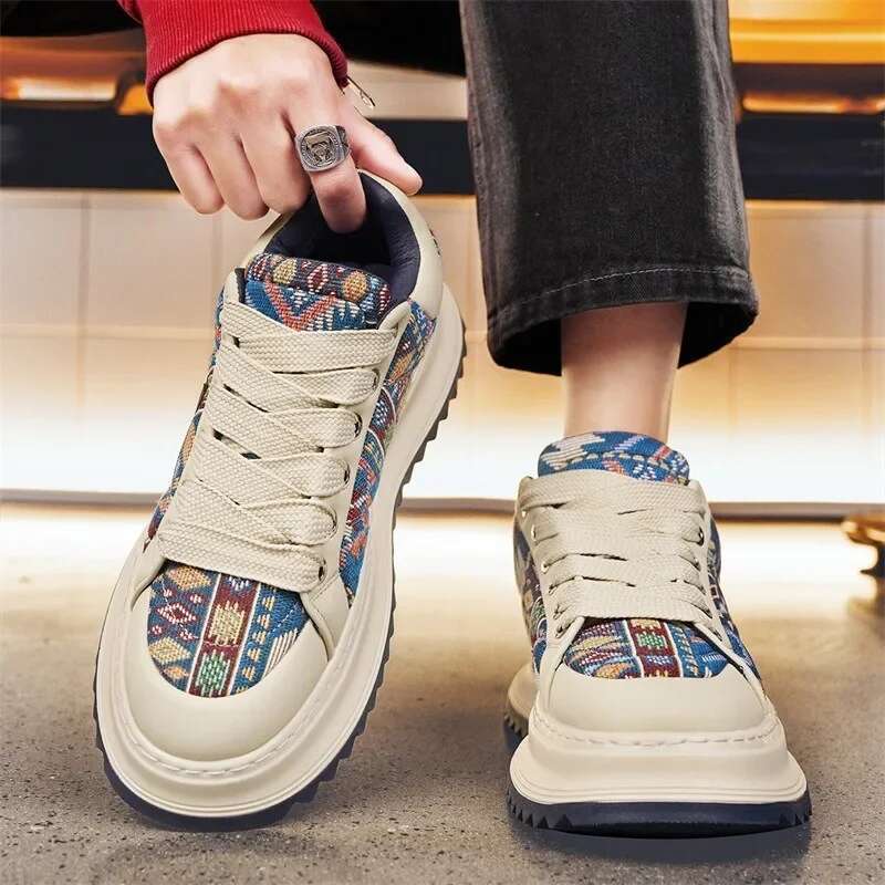 2025 New Outdoor Leather Platform Tennis, Running, Hiking, Skateboarding Designer Fashion Sports Shoes