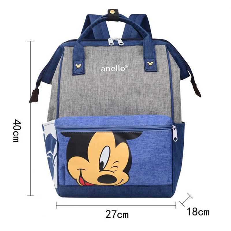 Disney Mickey Diaper Bag Pregnant Womens Backpack/Urine Bag Baby Bag Mickey Mouse Travel Care BagXJ250412