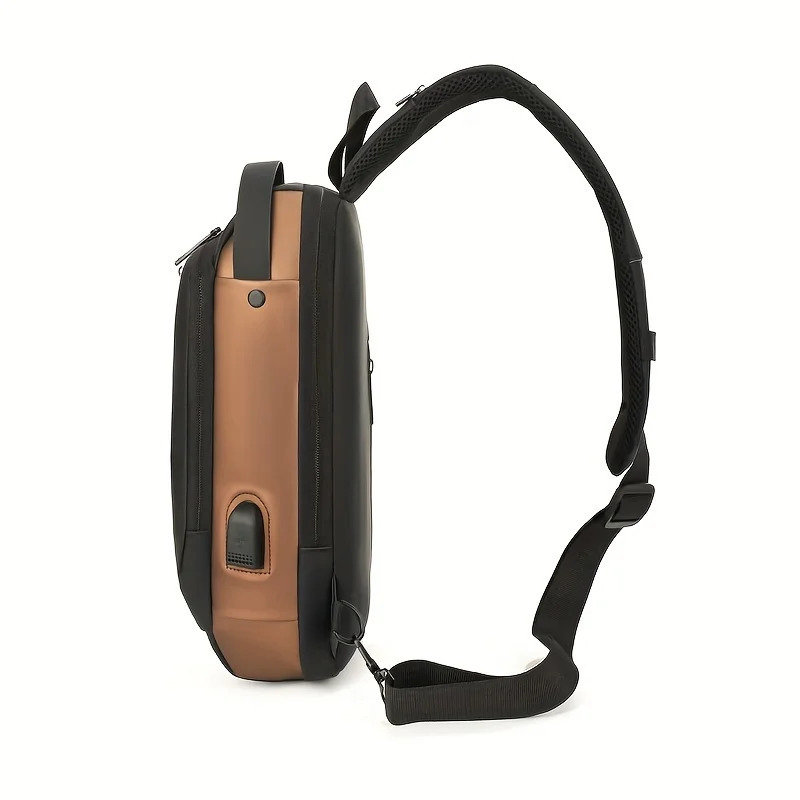 Password Lock AntiTheft Mens Bag Chest Casual Sports Small Backpack Shoulder Crossbody Motorcycle 251112