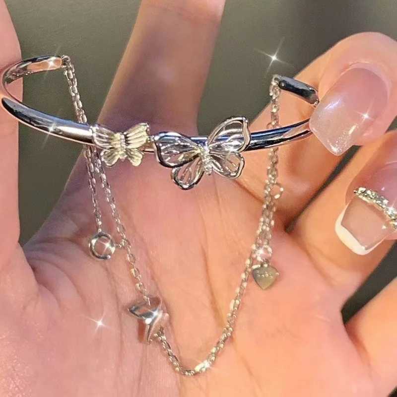 Personalized Sweet Artistic Temperament Bracelet Adjustable Bracelet Cute Womens Bow bracelet Cuff bracelets for women luxuryC250411