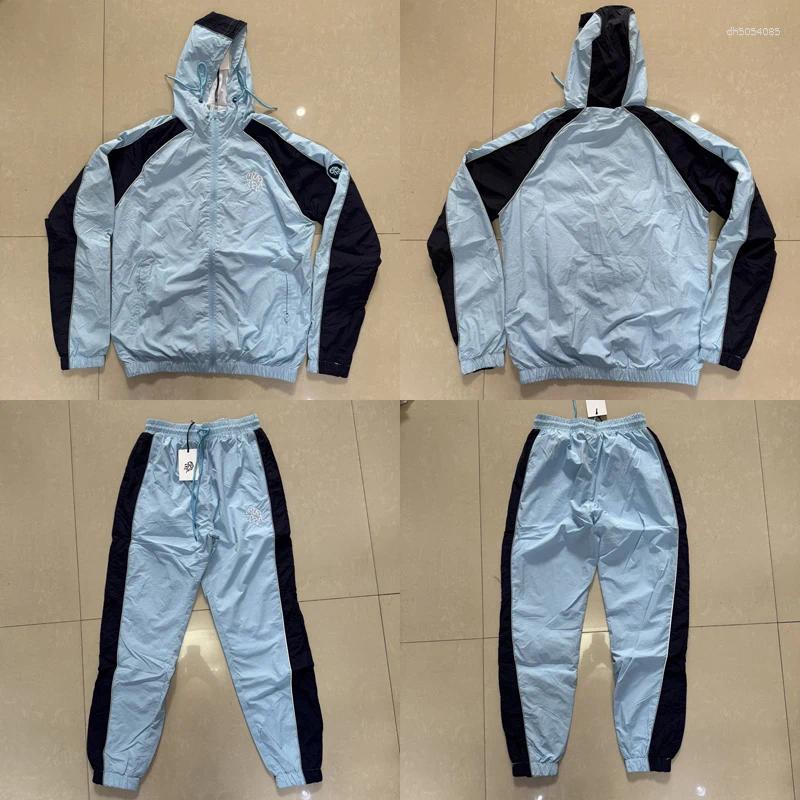 Men's Trench Coats Men Women Outdoor Casual Windbreaker Windproof Sweatshirt High Street Breathable Mesh Coat