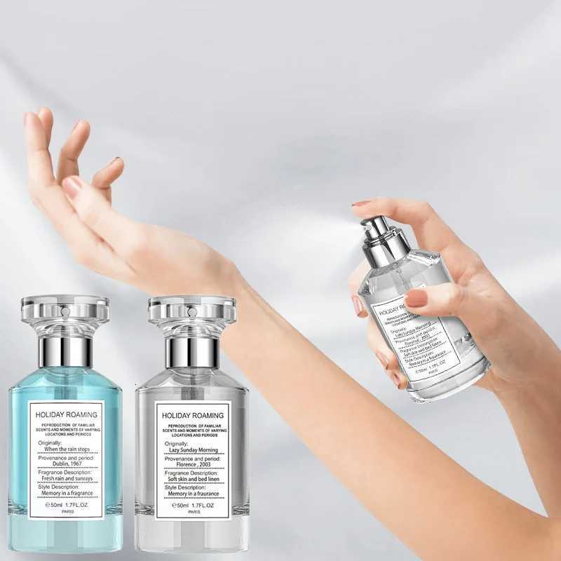 Holiday Roaming Flower Fruit Wood Perfume SprayJasmine/Rose/Musk FragranceWomen Citrus ScentLong-Lasting Men Eau De ToiletteT251113